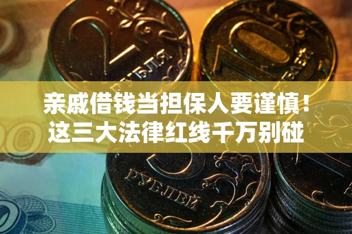 北京亲戚借钱当担保人要谨慎！这三大法律红线千万别碰