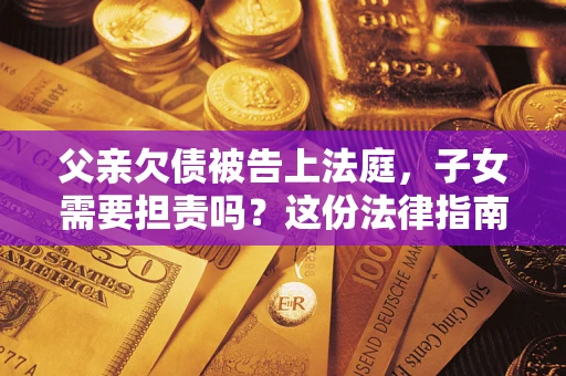 北京父亲欠债被告上法庭，子女需要担责吗？这份法律指南必须看完