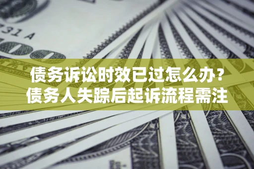 北京债务诉讼时效已过怎么办？债务人失踪后起诉流程需注意什么？