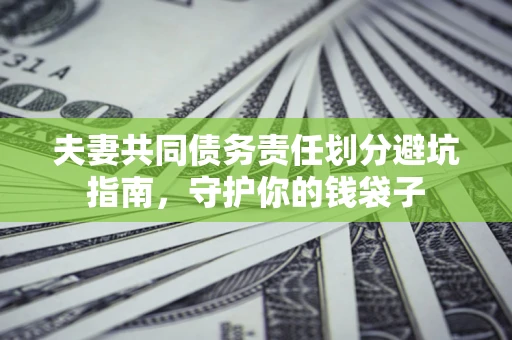 北京夫妻共同债务责任划分避坑指南，守护你的钱袋子